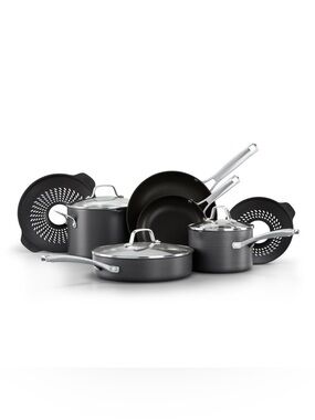 NEW Calphalon Classic Pots and Pans Boil-Over Inserts Nonstick Cooking Set